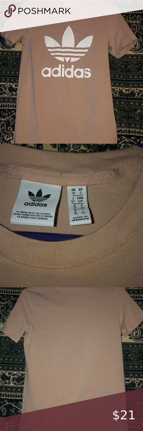 adidas tan shirt|tan adidas women's.